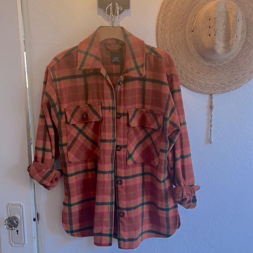 Flannel shacket
